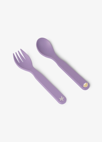 Slika Set posuđa od bio materijala Mermaid Citron 