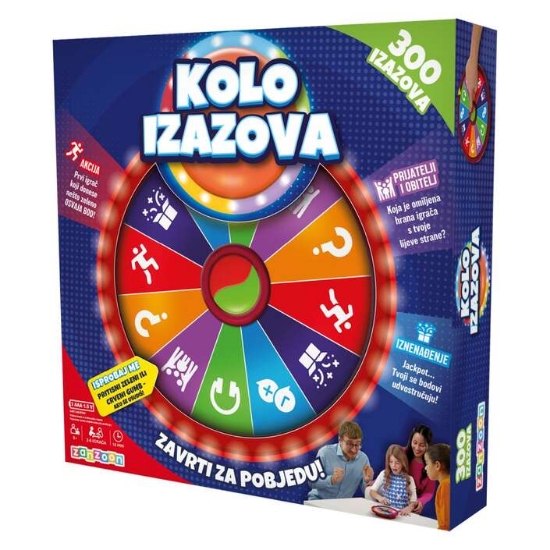 Slika Društvena igra Kolo izazova 4725138 ZANZOON 