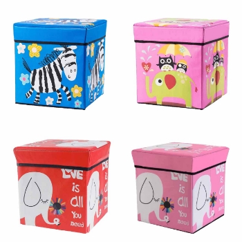 Slika Dječja kutija za pohranu igračaka, sorto razni uzorci