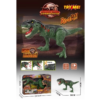 Slika Dino svijet, 36x13x14cm, na bat.