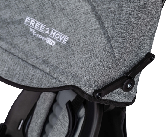 Slika Tricikl Elipso crno-sivi 81590 FREE 2 MOVE 