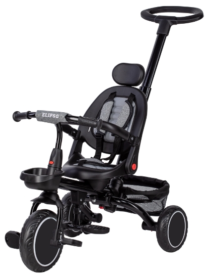 Slika Tricikl Elipso crno-sivi 81590 FREE 2 MOVE 