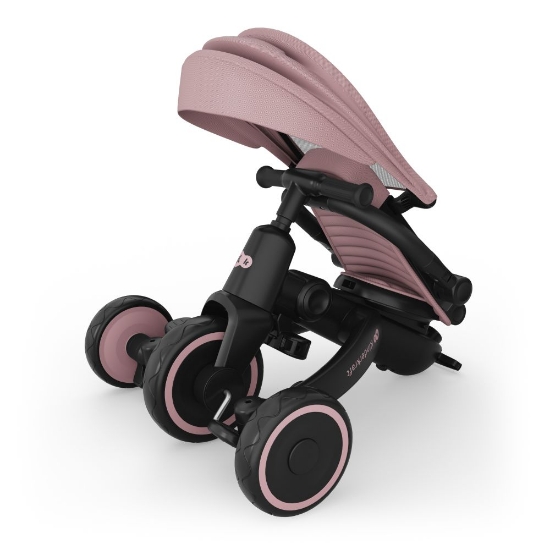 Slika Sklopivi tricikl JAZZ 3, Pink Kinderkraft 