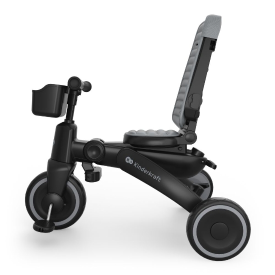 Slika Sklopivi tricikl JAZZ 3, Grey Kinderkraft 