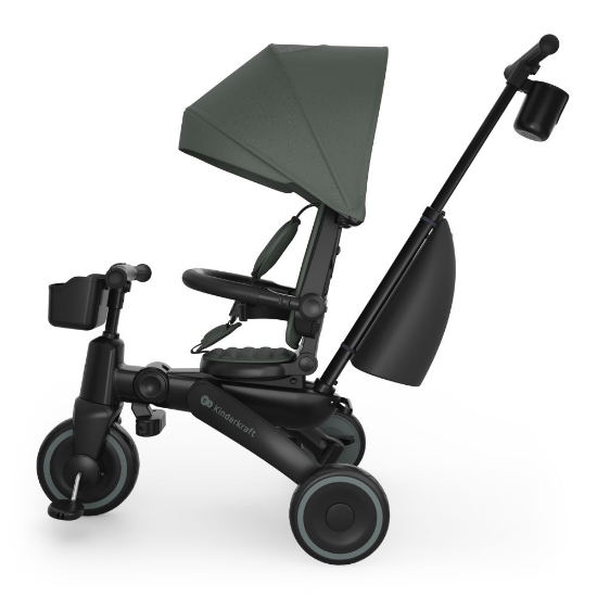 Slika Sklopivi tricikl JAZZ 3, Green Kinderkraft 