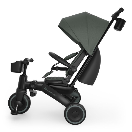 Slika Sklopivi tricikl JAZZ 3, Green Kinderkraft 