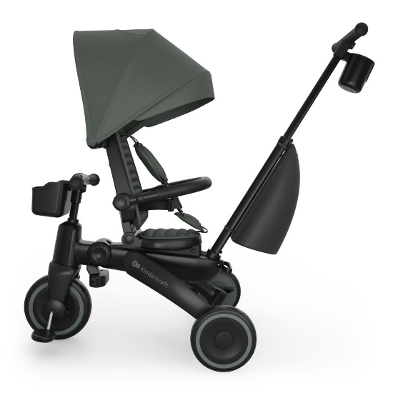 Slika Sklopivi tricikl JAZZ 3, Green Kinderkraft 