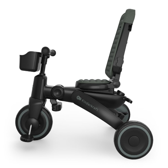 Slika Sklopivi tricikl JAZZ 3, Green Kinderkraft 