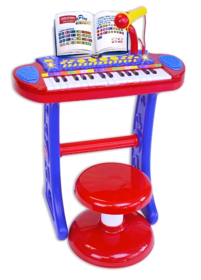 Slika Klavijature s mikrofonom, stalkom i stolicom, 31 tipka 13 3240 BONTEMPI 