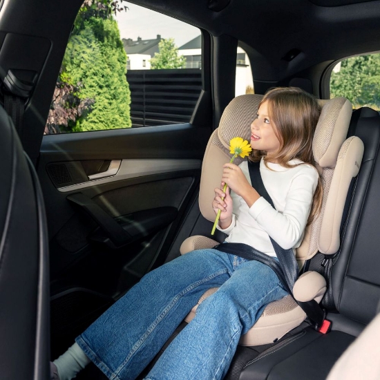 Slika Autosjedalica XPAND 2 PRO i-Size Isofix 100-150 cm, Rocket siva Kinderkraft 