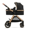 Slika Kolica Esme Pro 3u1 MINK PRO, Pure Black Kinderkraft 
