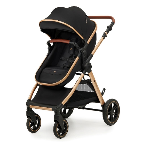 Slika Kolica Esme Pro 3u1 MINK PRO, Pure Black Kinderkraft 