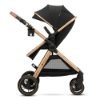 Slika Kolica Esme Pro 3u1 MINK PRO, Pure Black Kinderkraft 