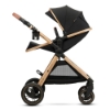 Slika Kolica Esme Pro 3u1 MINK PRO, Pure Black Kinderkraft 