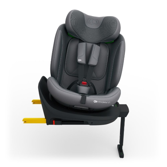 Slika I-360 2 PLUS i-Size autosjedalica 0-36 kg (40-150 cm), siva Kinderkraft 
