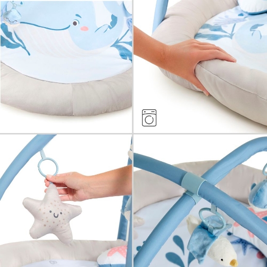 Slika Edukativna igraonica za bebe Cozyplay, Nordic Breeze Kinderkraft 