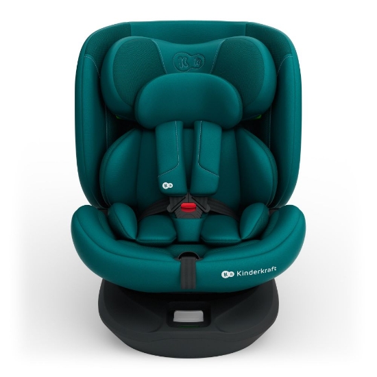 Slika I-GROW 2 PLUS  i-Size autosjedalica 0-36 kg (40-150 cm) 360, zelena Kinderkraft 