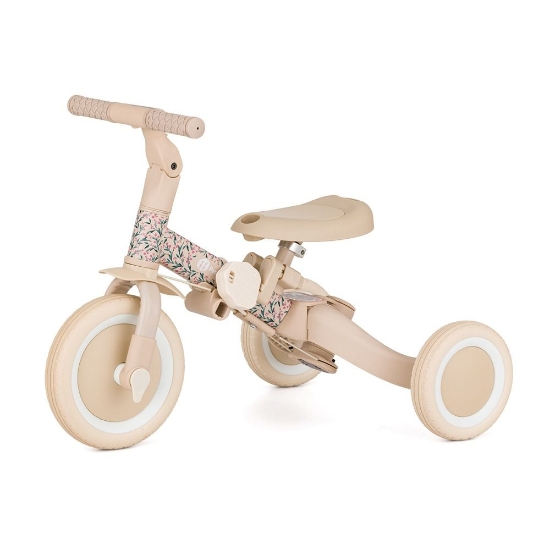 Slika PETITE&MARS Tricikl Turbo 5 u 1, Pink Meadow