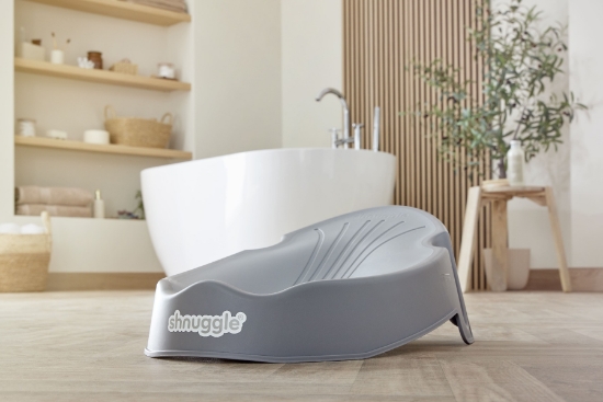 Slika Potpora za kupanje bebe (0 - 6 mjeseci) - Pebble Grey - Shnuggle