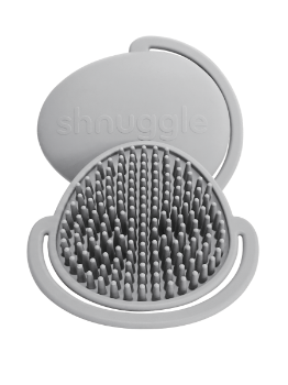 Slika Meka silikonska četka za kupanje - Siva 2025 - Shnuggle