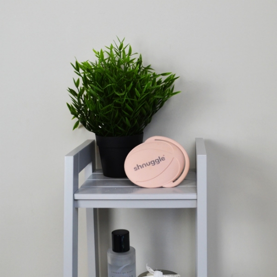 Slika Meka silikonska četka za kupanje - Pink - Shnuggle