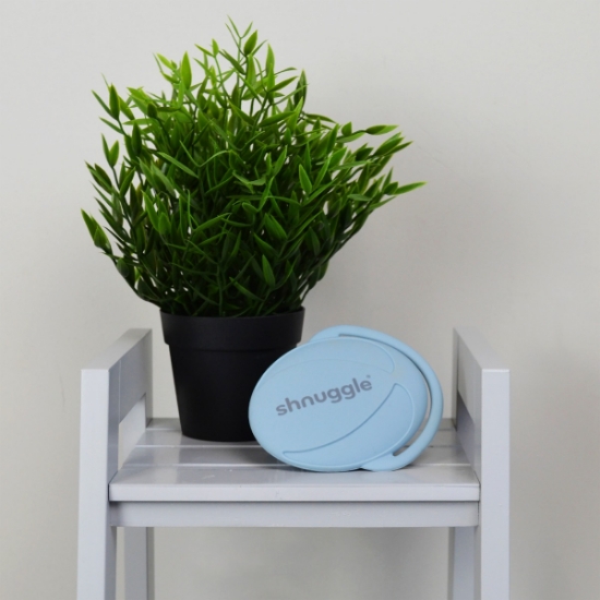 Slika Meka silikonska četka za kupanje - Blue - Shnuggle