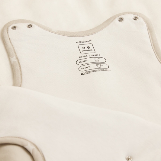 Slika Pouch Vreća za spavanje za bebe - Cashmere/ Cross (TOG 2.5) - Snuz