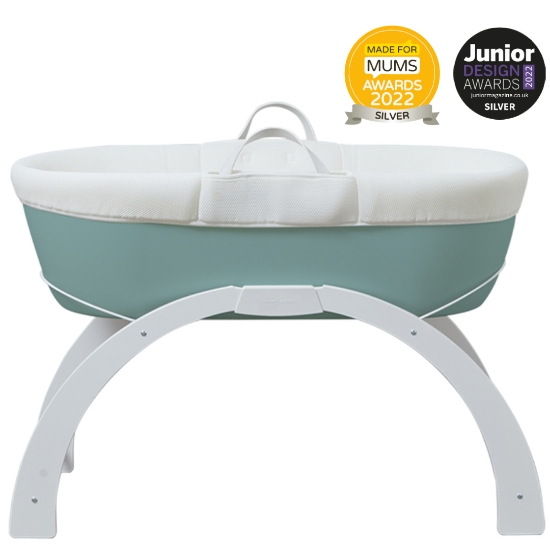 Slika Dreami Moses košara sa stalkom i madracem - Eucalyptus - Shnuggle