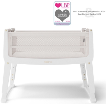 Slika Pod Studio Krevetić za bebe - Paris White - Snuz