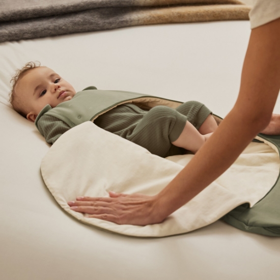 Slika Pouch Vreća za spavanje za bebe - Sage/ Cross - 0- 6 mjeseci (TOG 2.5) - Snuz