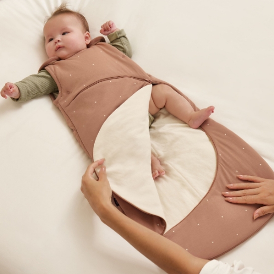 Slika Pouch Vreća za spavanje za bebe - Blush/ Dot - 0- 6 mjeseci (TOG 2.5) - Snuz