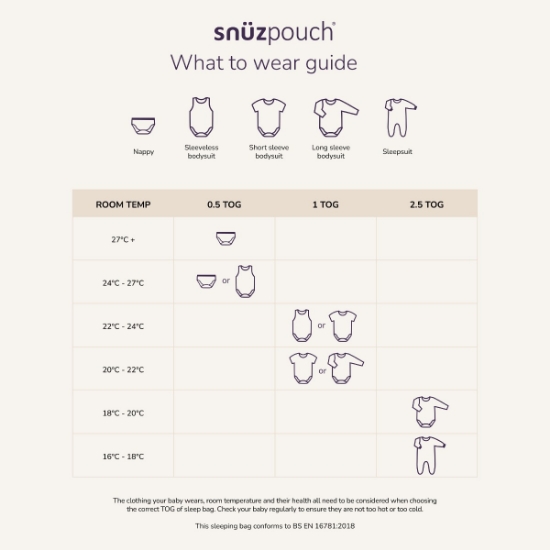 Slika Pouch Vreća za spavanje za bebe - Blush/ Dot - 0- 6 mjeseci (TOG 2.5) - Snuz