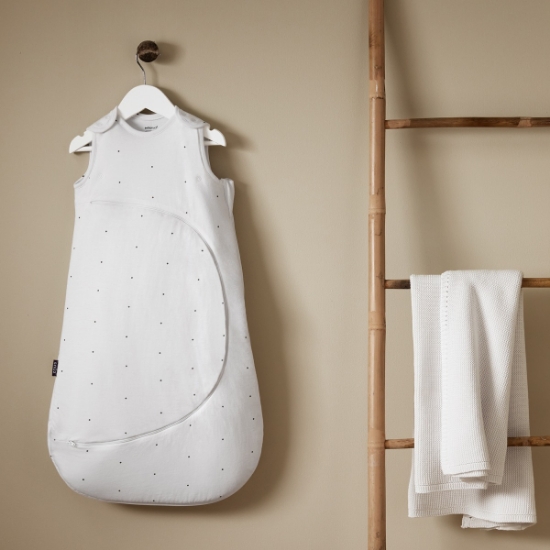 Slika Pouch Vreća za spavanje za bebe - White/ Dot - 0 - 6 mjeseci (TOG 2.5) - Snuz