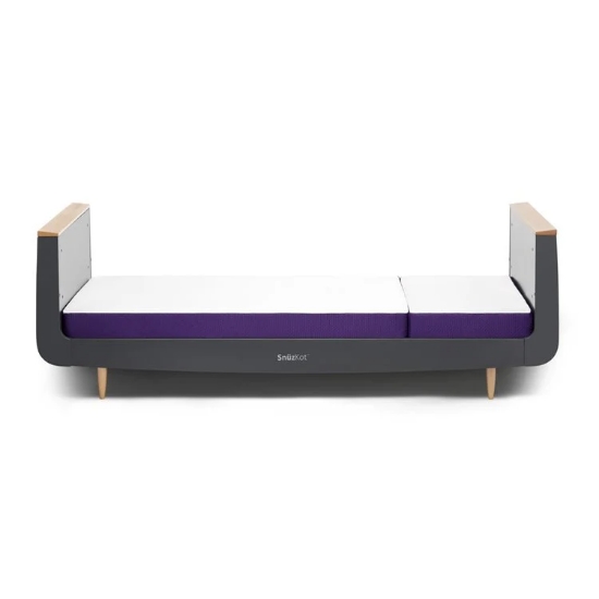 Slika Kot Skandi Produžetak za krevetić Junior - Slate - Snuz