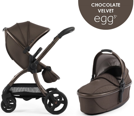 Slika Dječja kolica 2u1 - Chocolate Velvet egg3® 