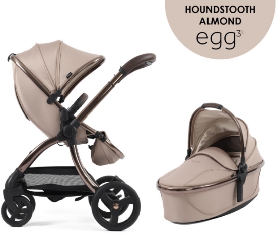 Slika Dječja kolica 2u1 - Special Edition Houndstooth Almond egg3® 