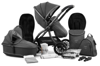 Slika Aston Martin egg3® dječja kolica - Classic Grey