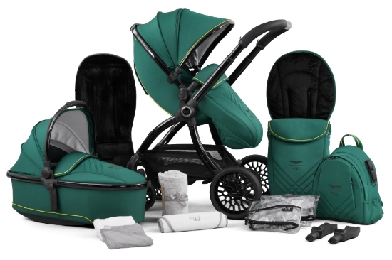 Slika Aston Martin egg3® dječja kolica - Performance Green