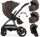 Dječja kolica za blizance Twin - Chocolate Velvet egg3® 