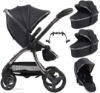 Slika egg3® dječja kolica za blizance Twin - Carbonite