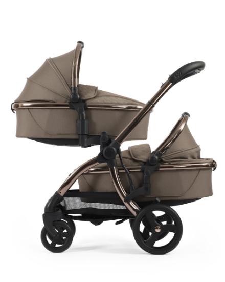 Slika egg3® dječja kolica za blizance Twin - Carbonite