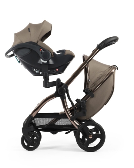 Slika egg3® dječja kolica za blizance Twin - Carbonite