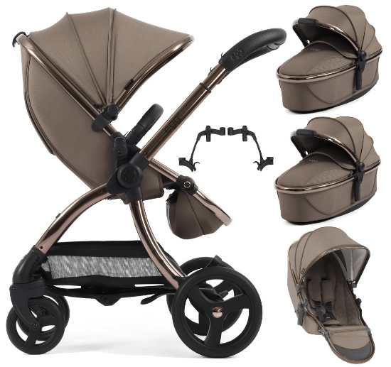 Slika Dječja kolica za blizance Twin - Mink egg3® 