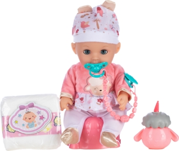 Slika RL beba koja pije i piša 30 cm 9560