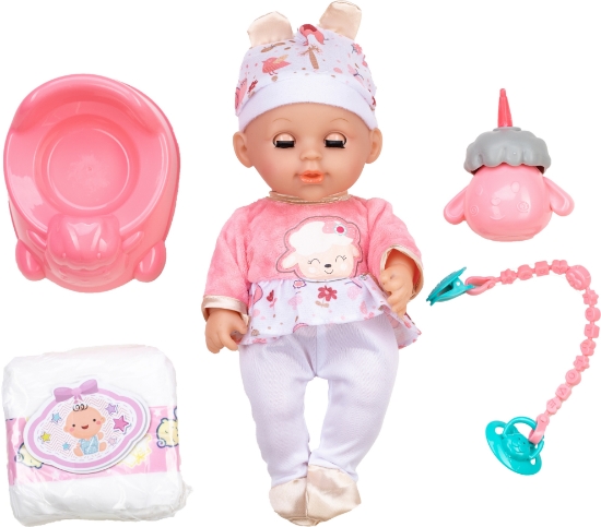 Slika RL beba koja pije i piša 30 cm 9560