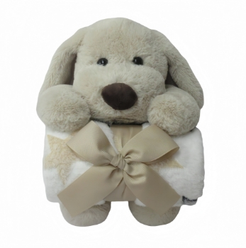 Slika Plišana igračka s dekicom Pas 85901 FREE 2 PLAY 