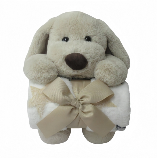 Slika Plišana igračka s dekicom Pas 85901 FREE 2 PLAY 