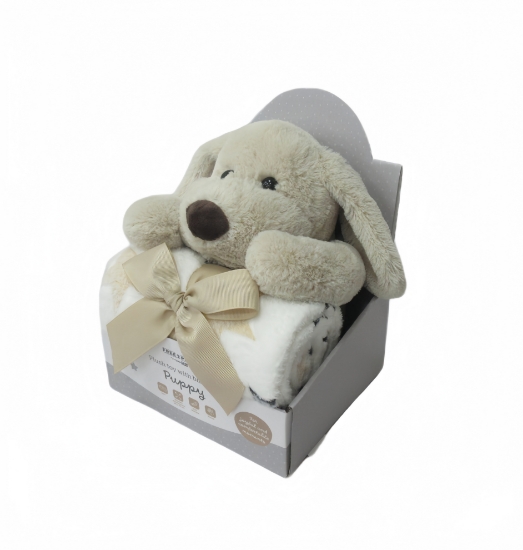 Slika Plišana igračka s dekicom Pas 85901 FREE 2 PLAY 