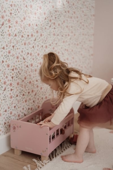 Slika Drveni krevetić za lutke Rozi - Little Dutch