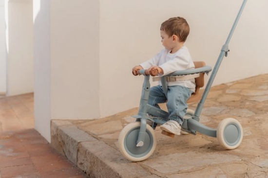 Slika Dječji tricikl 4u1 Safari Dreams Blue - Little Dutch